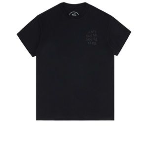 Goat exclusive anti social club mind games tee black